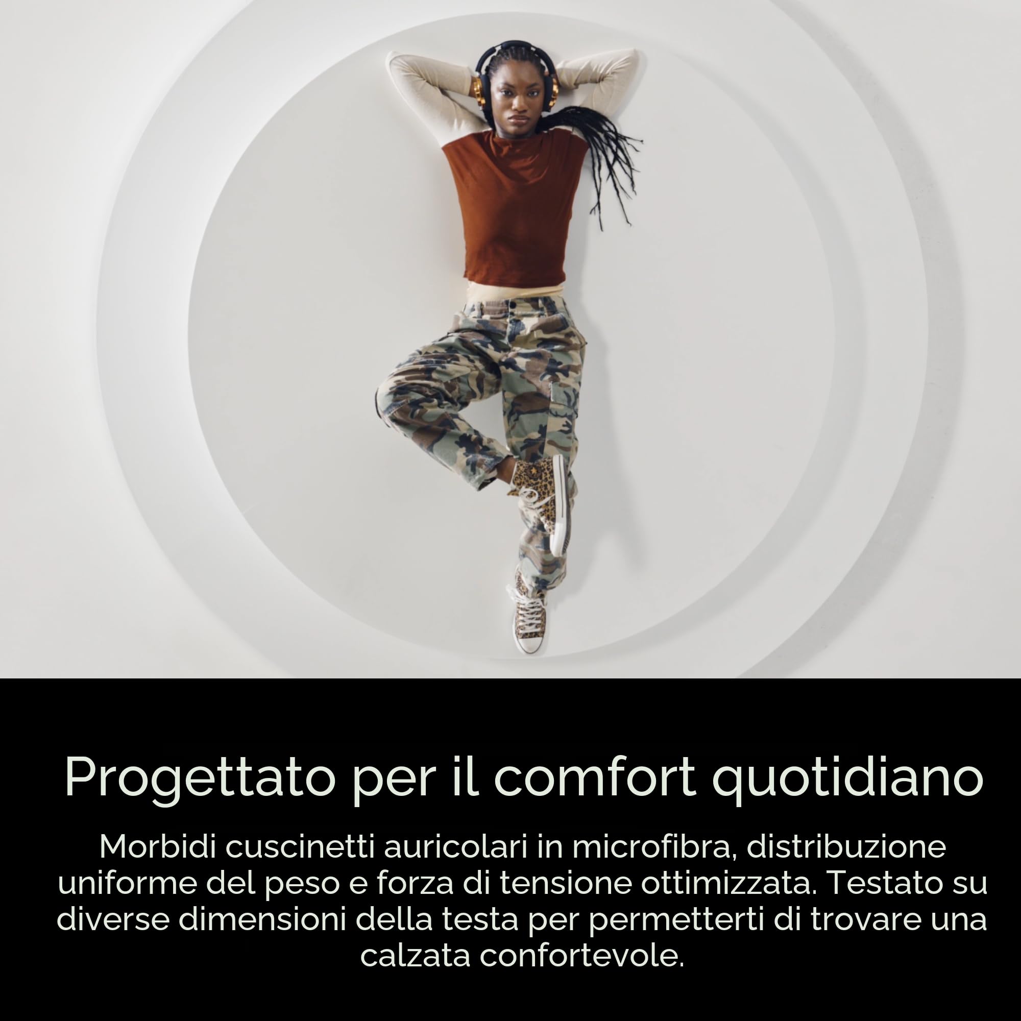 Dyson OnTrac Cuffie senza filo con cancellazione attiva del rumore e fino a 55 ore di ascolto (CNC Copper)