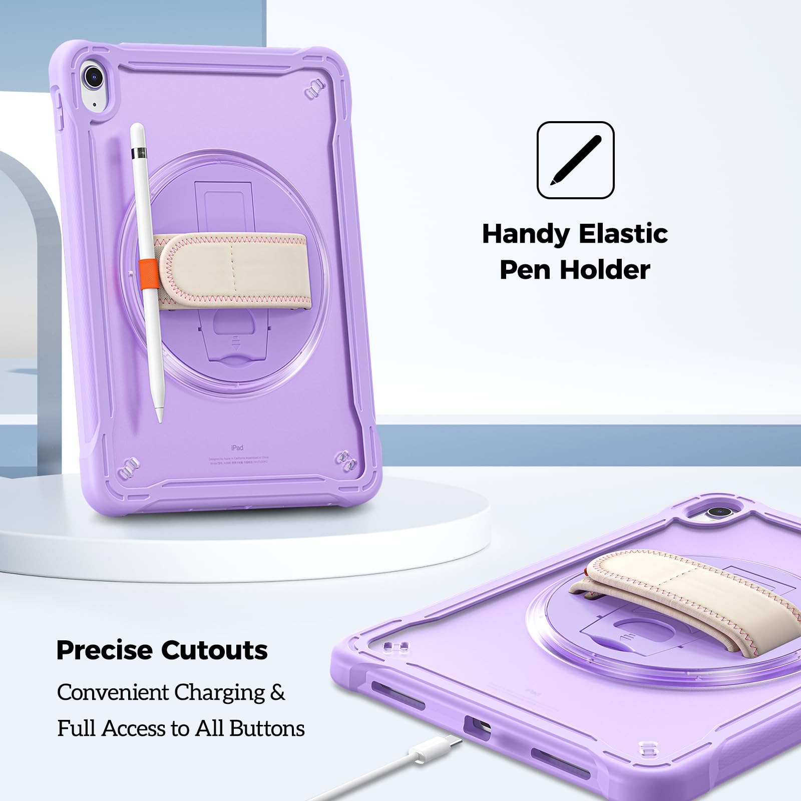 Amazon.com: ProCase Rugged Case for iPad A16 11th Gen 2025/iPad