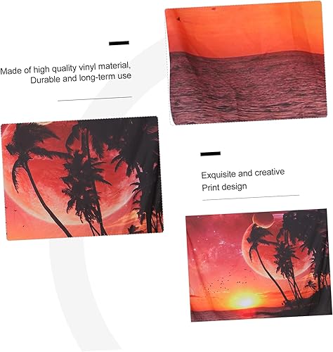 Miniatura 4 de TOPPERFUN 1 Pc Home Decor Tapestry Wall Hangings Curtain Trim Home Decoration Ocean Decor Wall Hanging Ornaments Hawaiian Decor Beach Tapestry