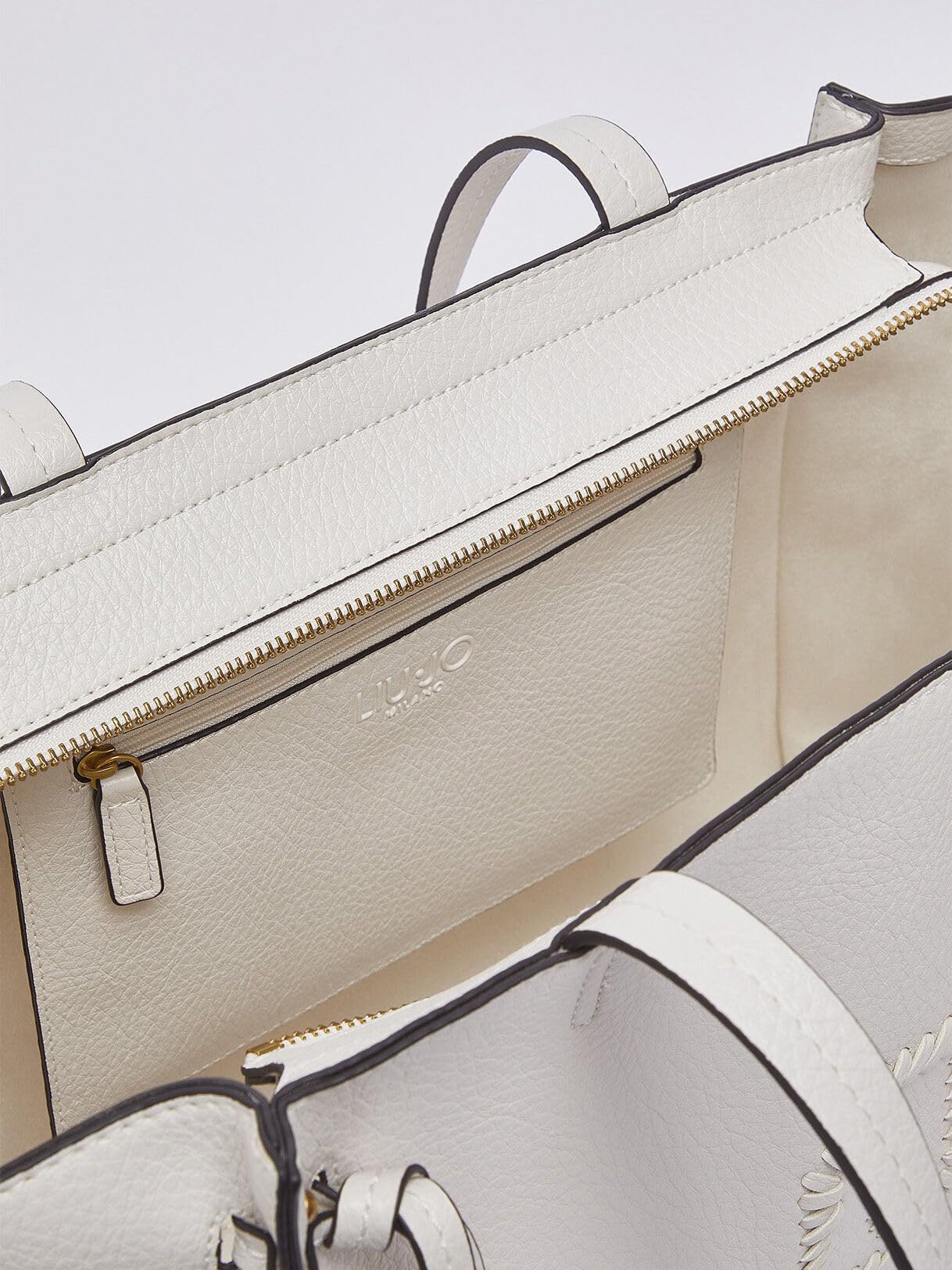 Liu Jo bolso de hombro bolso shopper Lapislazzu Tote Cream crema