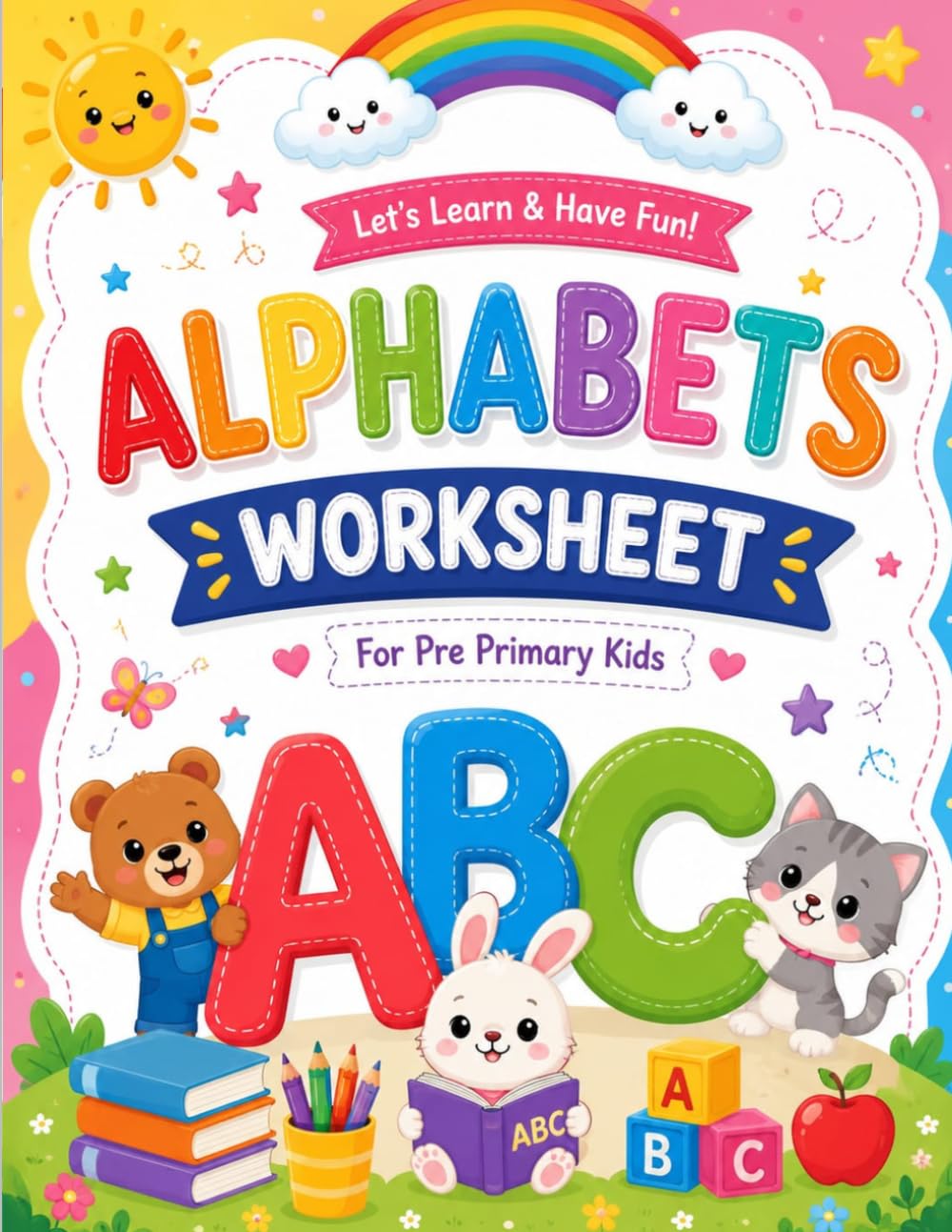 ABC Handwriting Practice Workbook: ABC Book