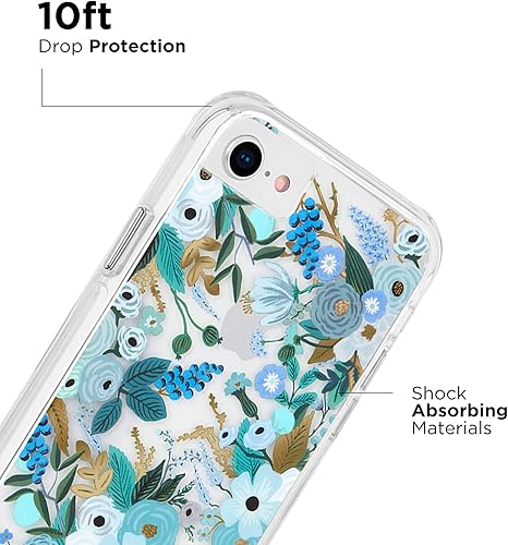 Miniatura 3 de Rifle Paper Co. - Funda para iPhone SE (se adapta a dispositivos de 2020 y 2022), compatible con iPhone 7 y 8, diseño floral, 4.7 pulgadas, color