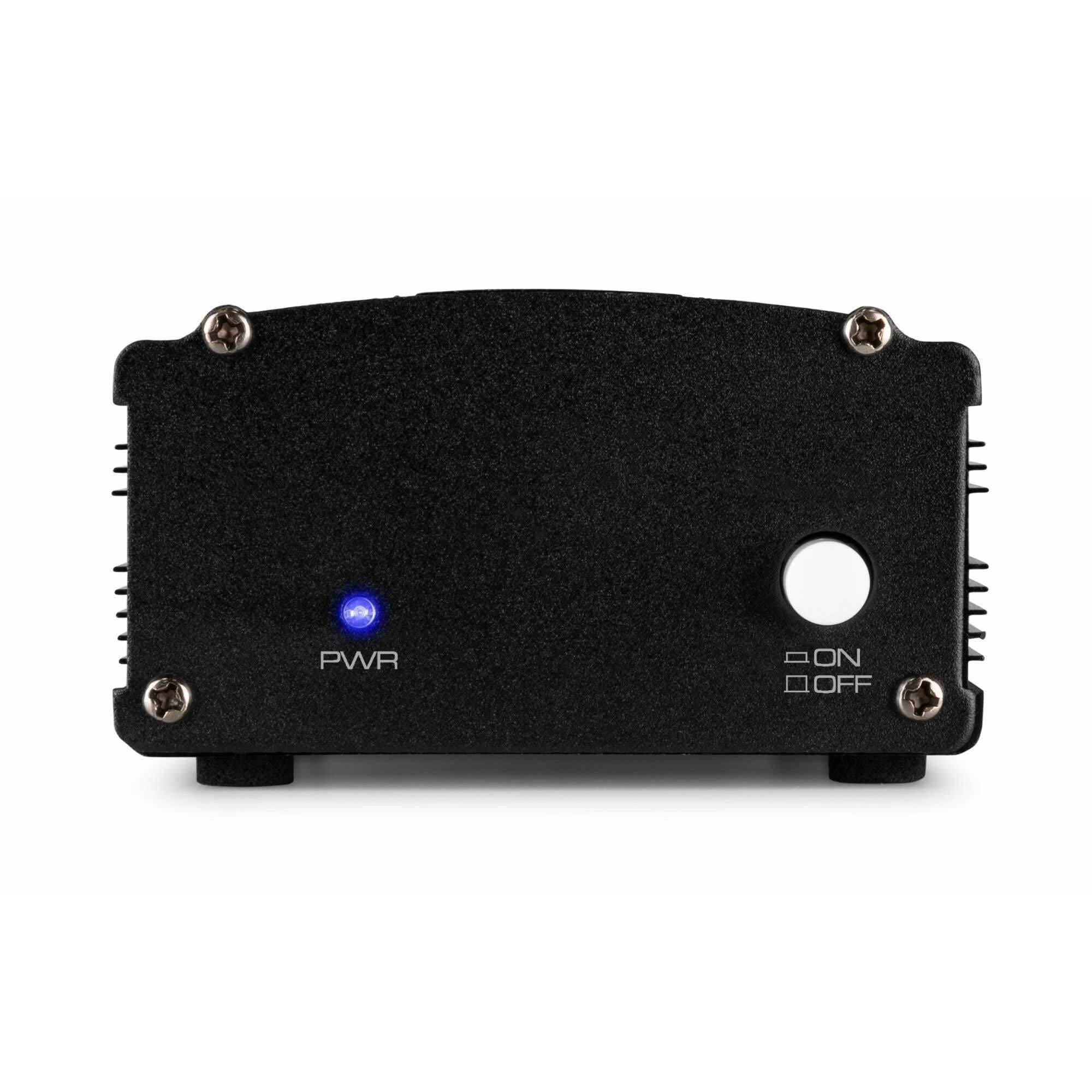 Vonyx VDX10 - Fuente de alimentación Phantom de 48 V para micrófono de Condensador, alimentación por USB-C, Entrada y Salida XLR balanceadas, compatibilidad Universal, Color Negro