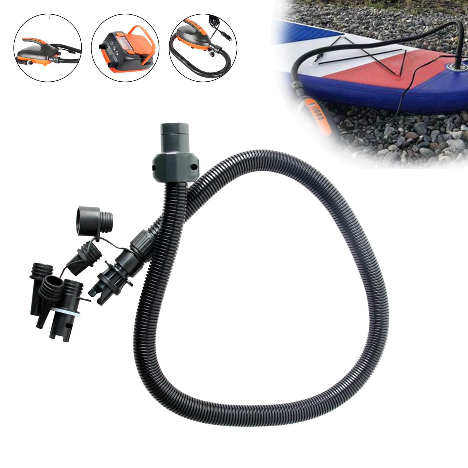 FYDUN Pompe à électrique Intelligente Pour Kayak, Bateau à Rames - 12V