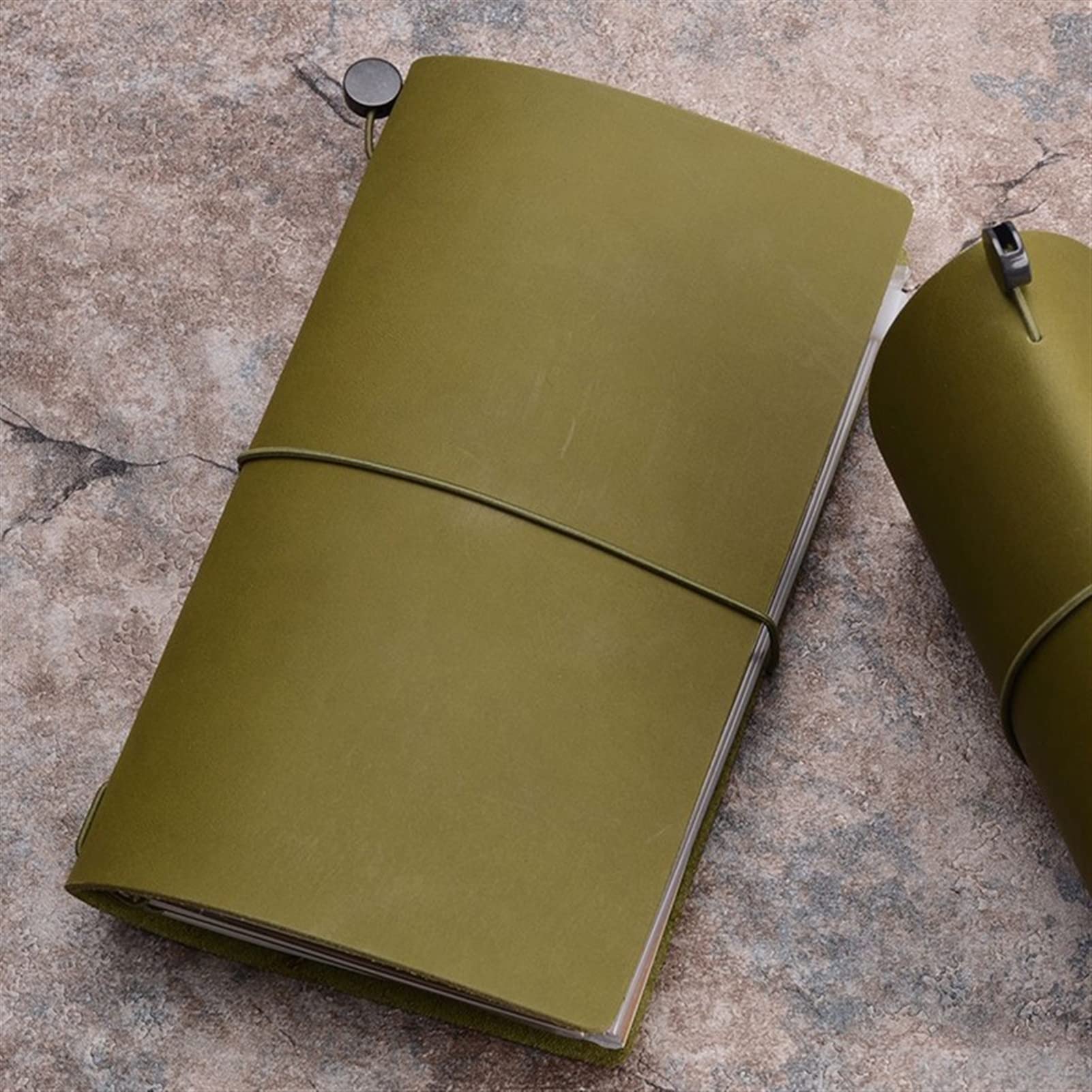 Notizbuch,für Männer und Frauen Echtes Leder Notebook Planner Handgemachte Reisende Journal Agenda Skizzenbuch Tagebuch Schreibwaren, D Schreiben und Notizen, Tagebuch, Notizheft
