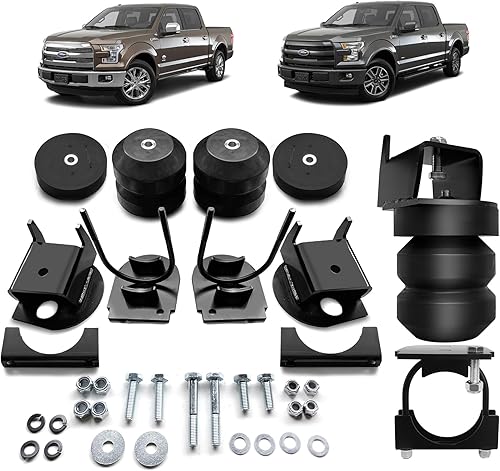 VIGOR Kit de sistema de mejora de suspensión trasera compatible con Ford F-150 2015-2021 2WD y 4WD Car, hasta 8,600 libras de capacidad de
