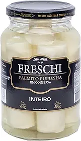 Vidro Palmito Pupunha Inteiro em Conserva 300g - Freschi