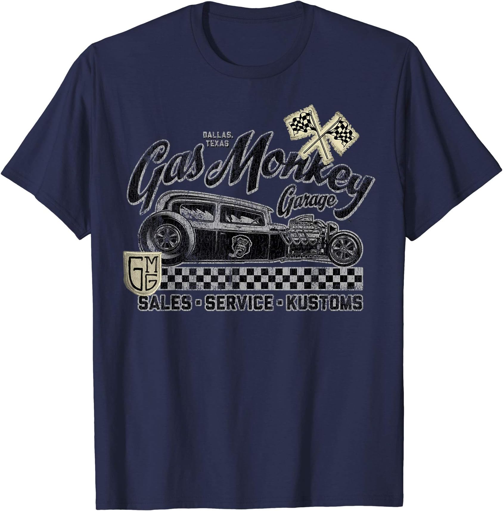 Vintage Hot Rod Poster T-Shirt