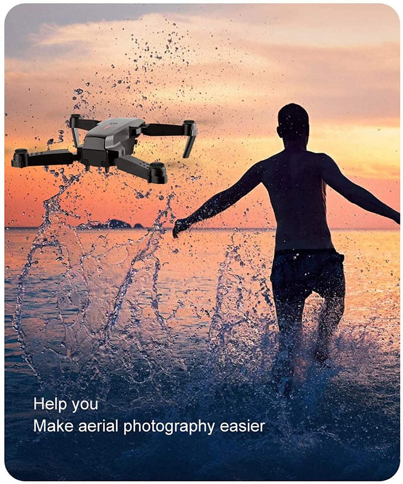 Amazon.com: Eachine E88 Pro Drone with Camera for Adults, WiFi FPV