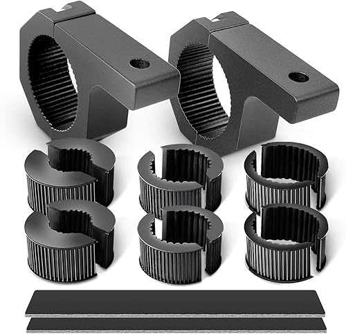 Miniatura 5 de Nilight ZH411-A 12 pulgadas, 12 pulgadas, 300 W, combo de punto de inundación de triple fila de 30000 lm, luces LED todoterreno y 90020B, paquete de