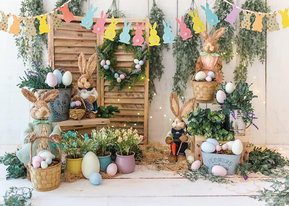 7x5ft Spring Easter Photography Backdrop Blue Truck Colorful Eggs Flowers Rabbit Background Tulip Floral Forest Photo Tapestry Booth Props I.453530699 7x5ft Spring Easter Photography Backdrop Blue Truck Colorful Eggs Flowers Rabbit Background Tulip Floral Forest Photo Tapestry Booth Props I.453530699