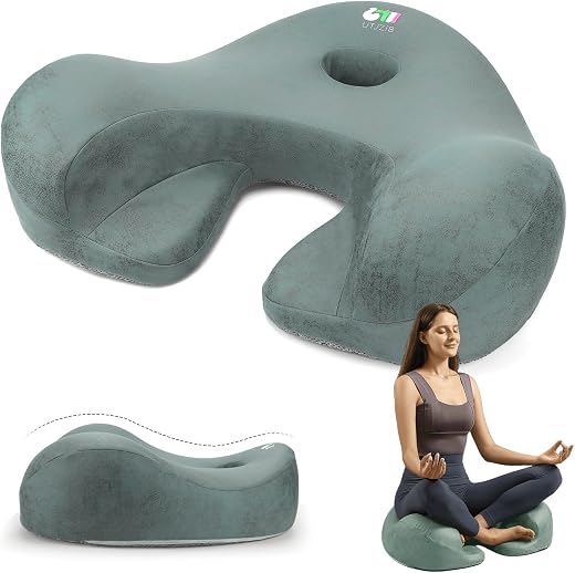 Memory Foam Meditation Cushion & Floor Pillow Seat