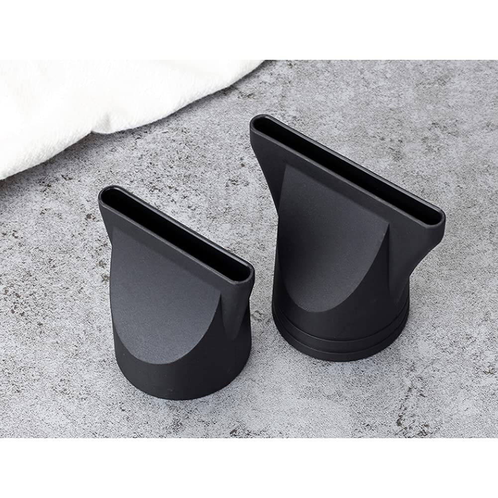Lot de 2 buses de rechange professionnelles en plastique pour sèche-cheveux de salon de coiffure - Concentrateur étroit de rechange pour outil de coiffure - Pour diamètre extérieur de 4,2 à 4,6 cm