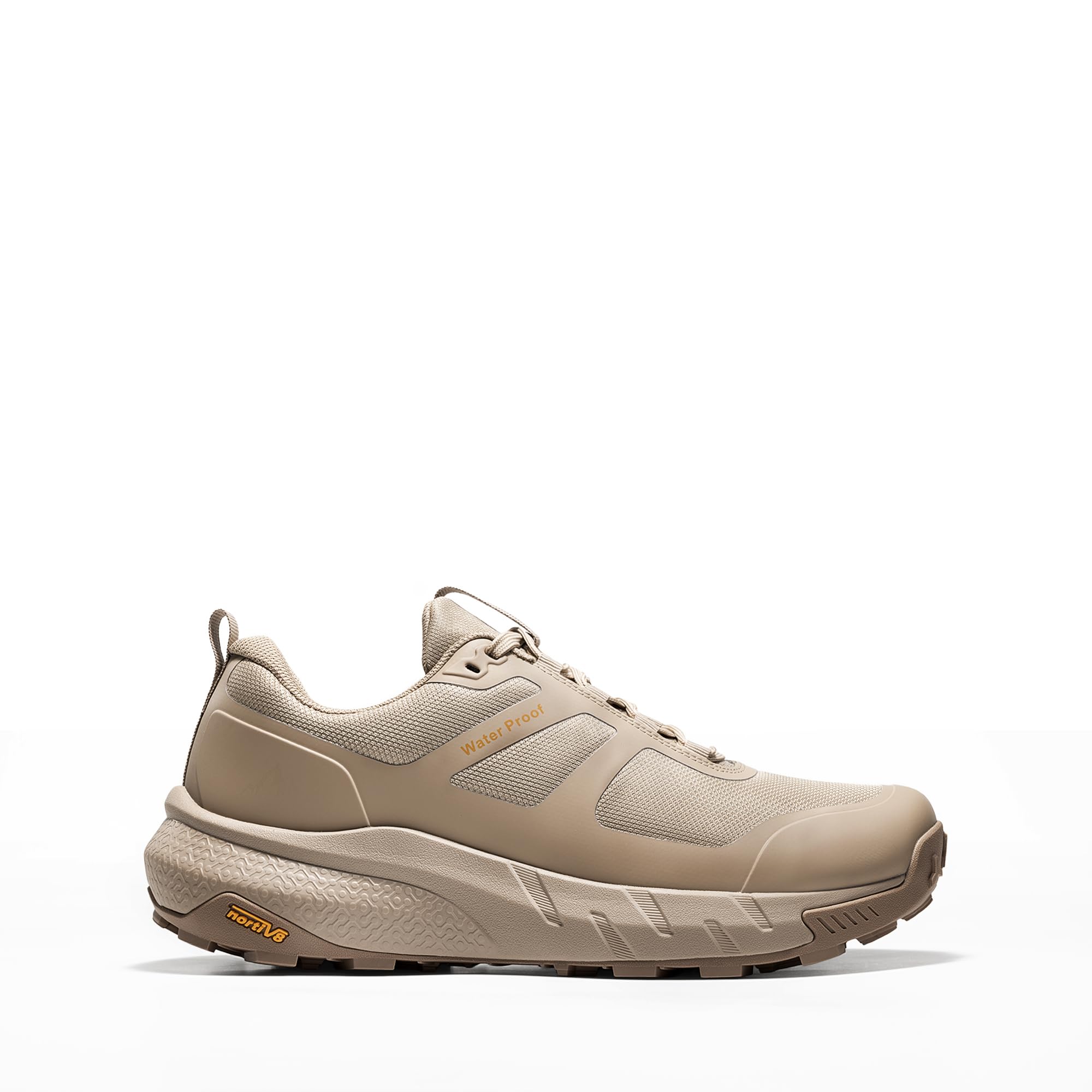 NORTIV 8 Scarpe Trekking Impermeabili Uomo, Leggere, Sneaker Moda da Trekking e Cammino con Supporto Plantare per Campeggio, Allenamento all Aperto StreamRunner