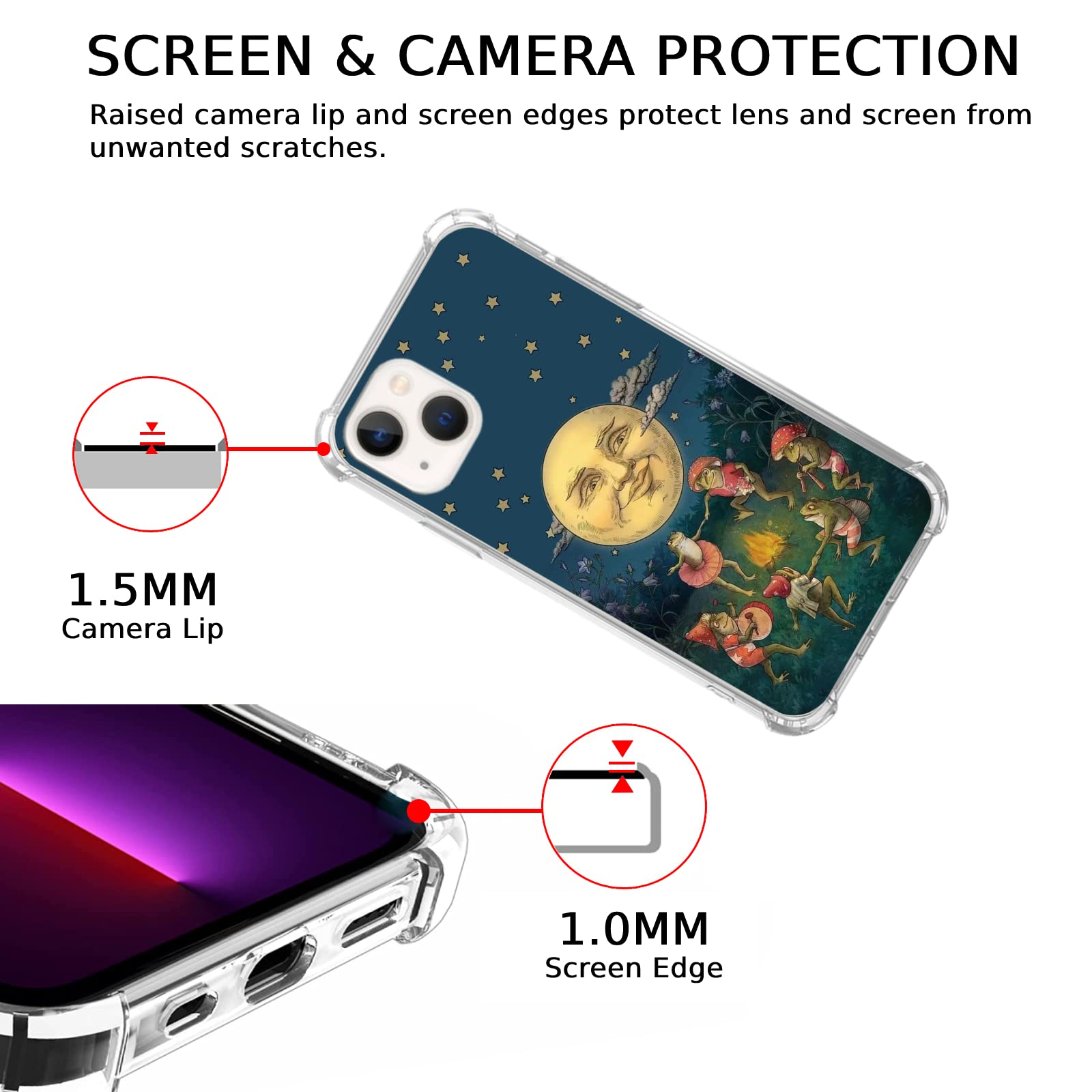 Handyhülle Google Pixel 9/9 Pro – Tanzende Frösche Design, Weiche TPU-Hülle Mit 4 Airbag-Ecken, Kratzfest