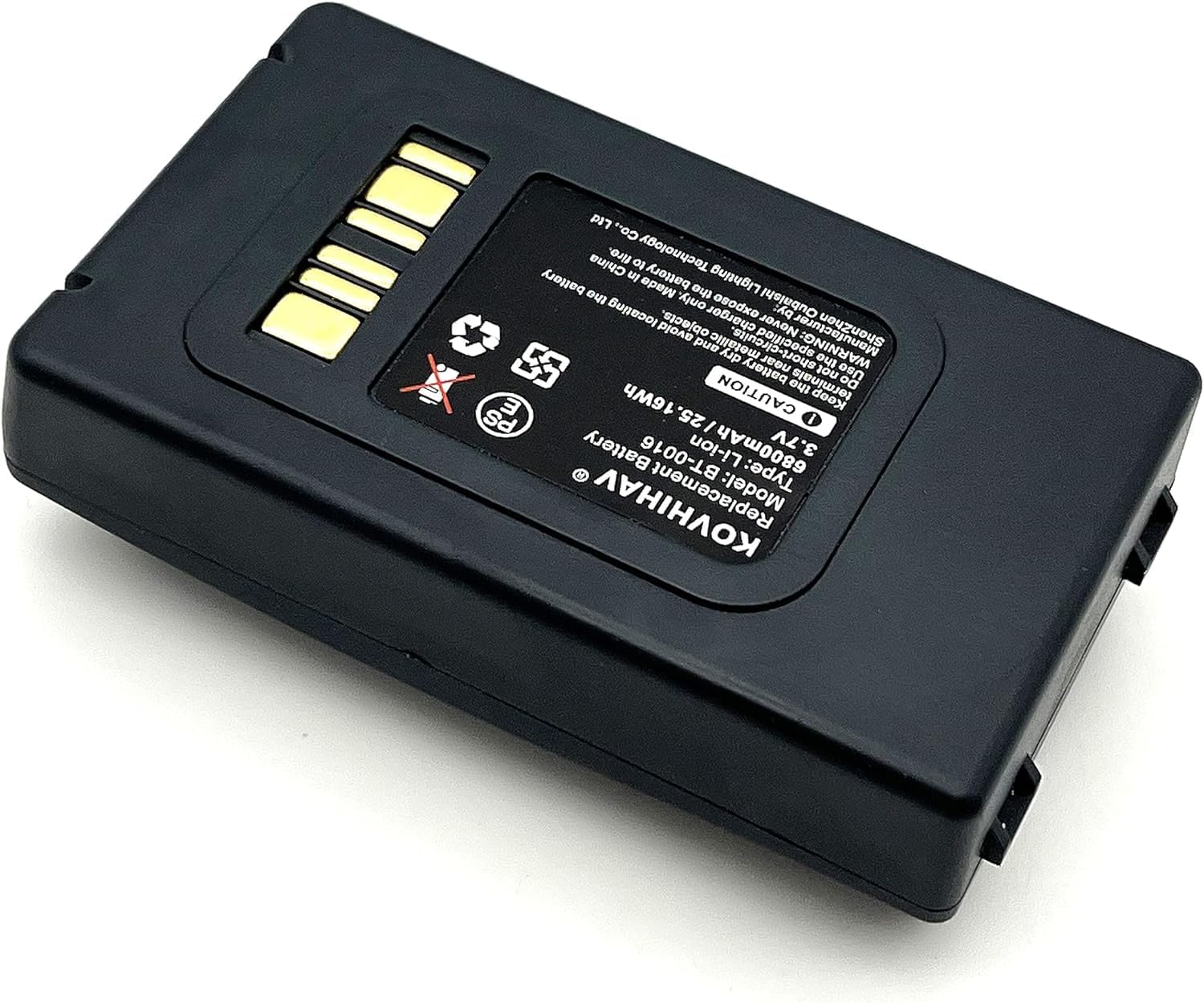 6800mAh Replacement Barcode Scanner Battery fo Datalogic Skorpio X3 X4 Series fits Part no BT-0016 94ACC0046 94ACC0048