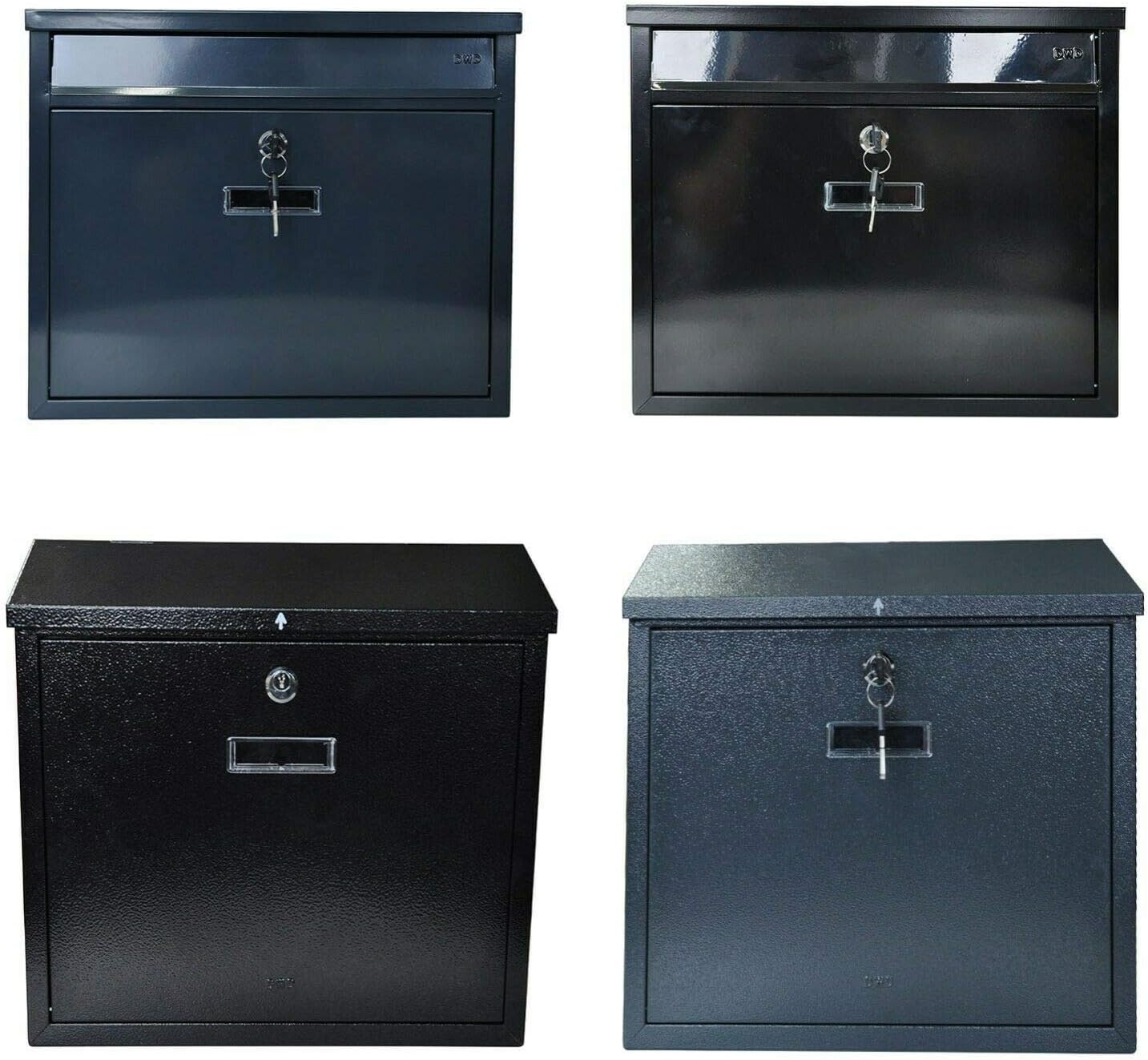 Wall Mounted Post Box Postbox Waterproof Mail Box Mailbox Outdoor