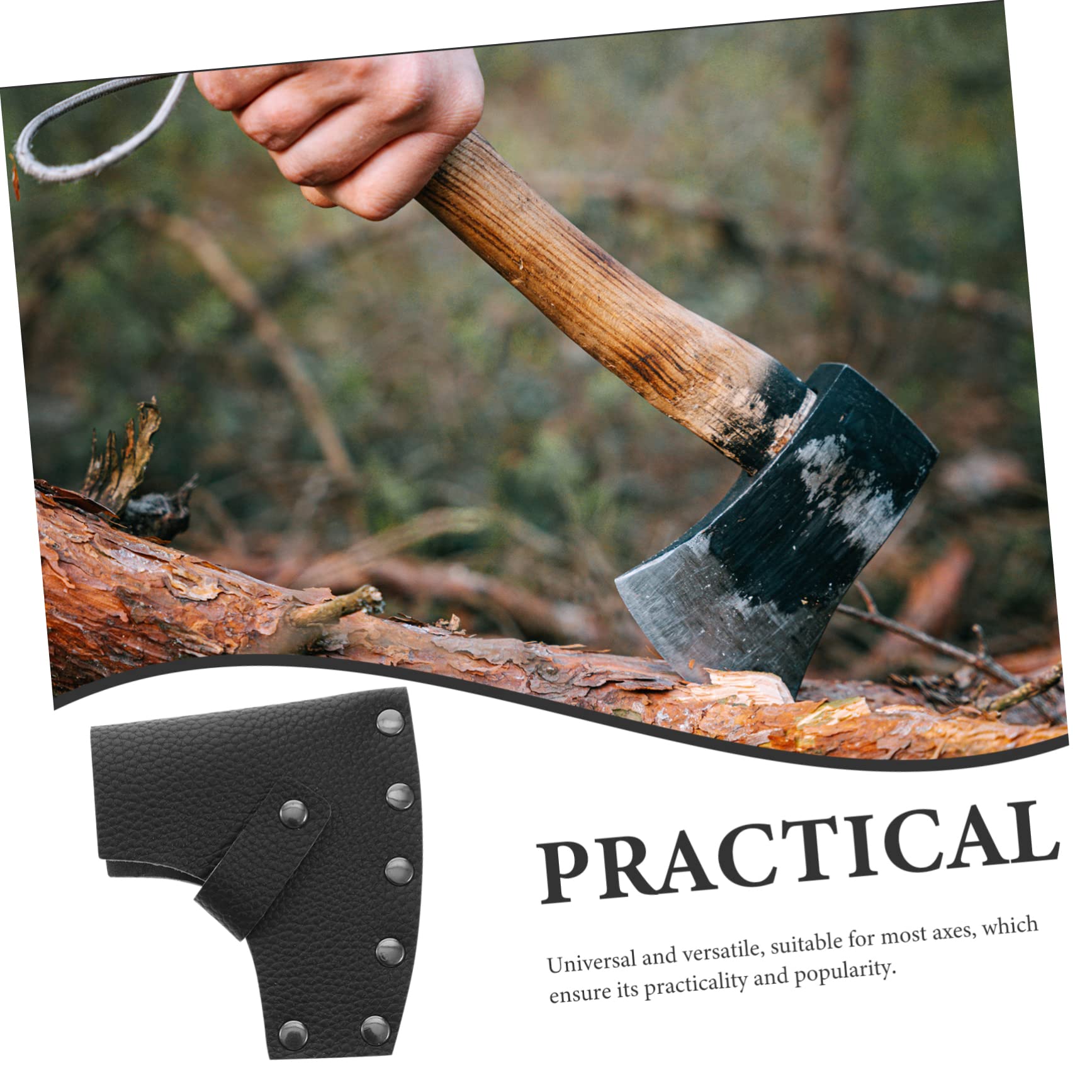 Hemobllo Outdoor Hiking Hatchet Cover Protective Case Fine Craftsmanship Compact Design