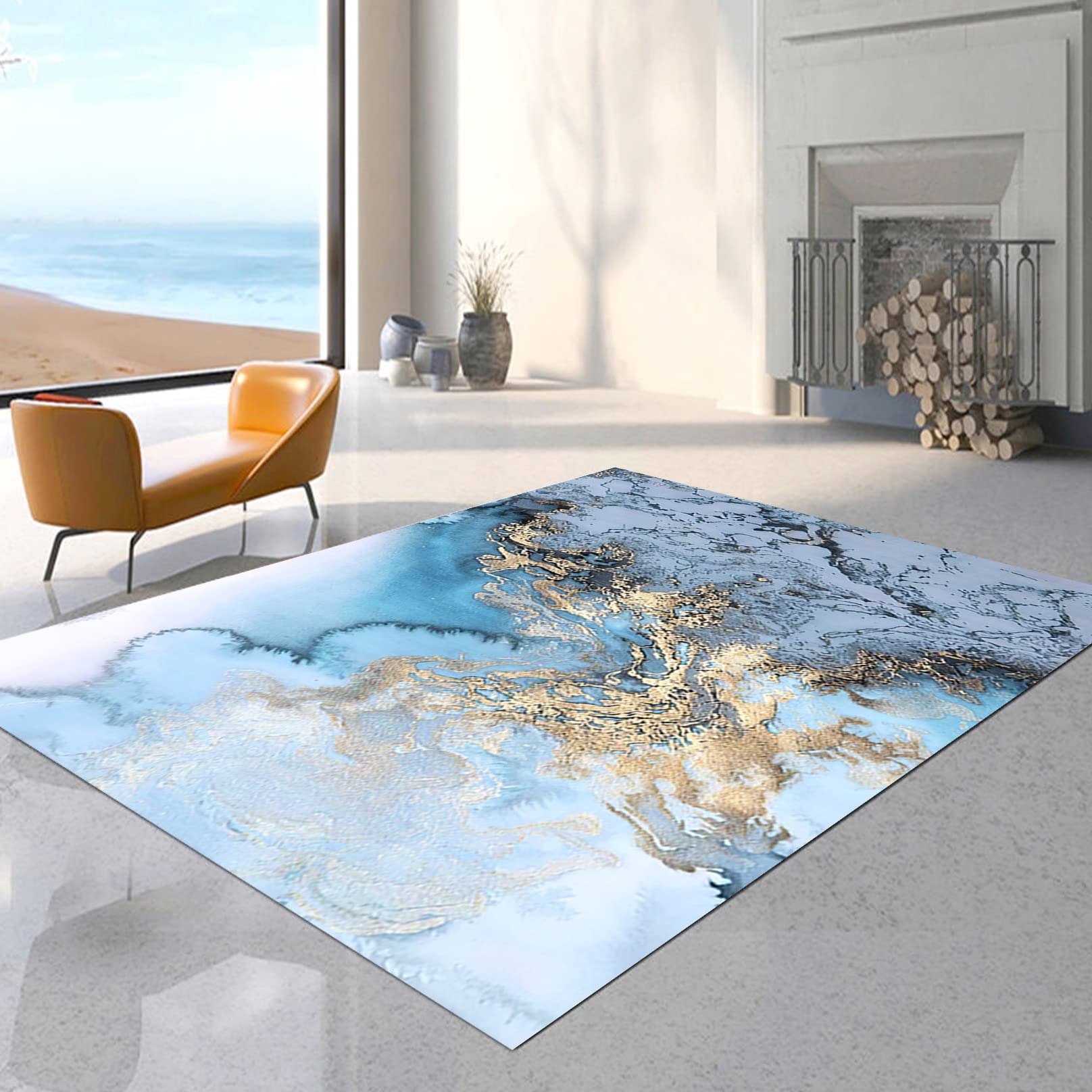 Tapis de cuisine lavable et antidérapant de grande longueur pour escalier