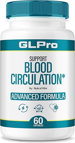 GLPro - Fórmula GL Pro para apoyo de sangre y circulación  Fórmula de equilibrio sanguíneo GLPro  Píldoras naturales GL Pro para energía, flujo y