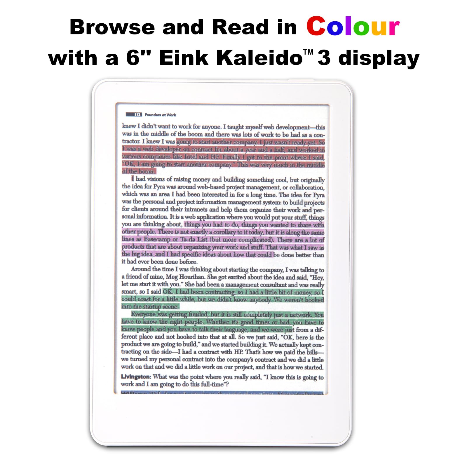 Meebook M6C Colour E-Reader 6
