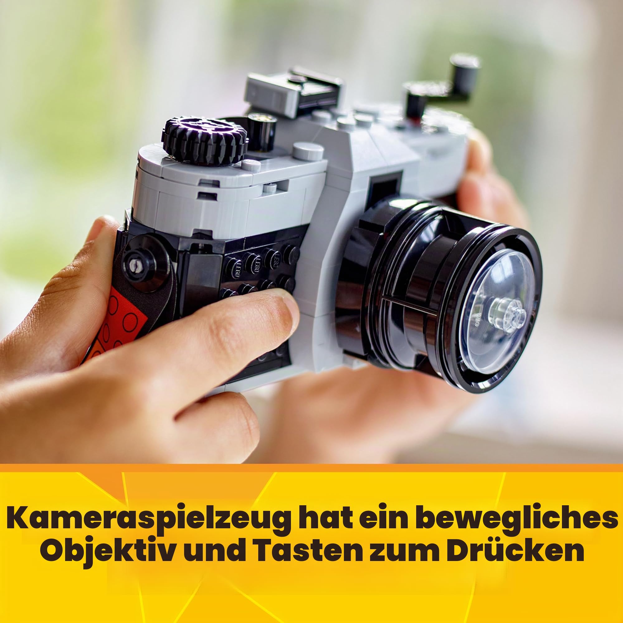 LEGO Creator 3in1 Astronaut im Weltraum Spielzeug, Modellbausatz & Creator 3in1 Retro Kamera Spielzeug mit 3 Modellen für Mädchen und Jungen
