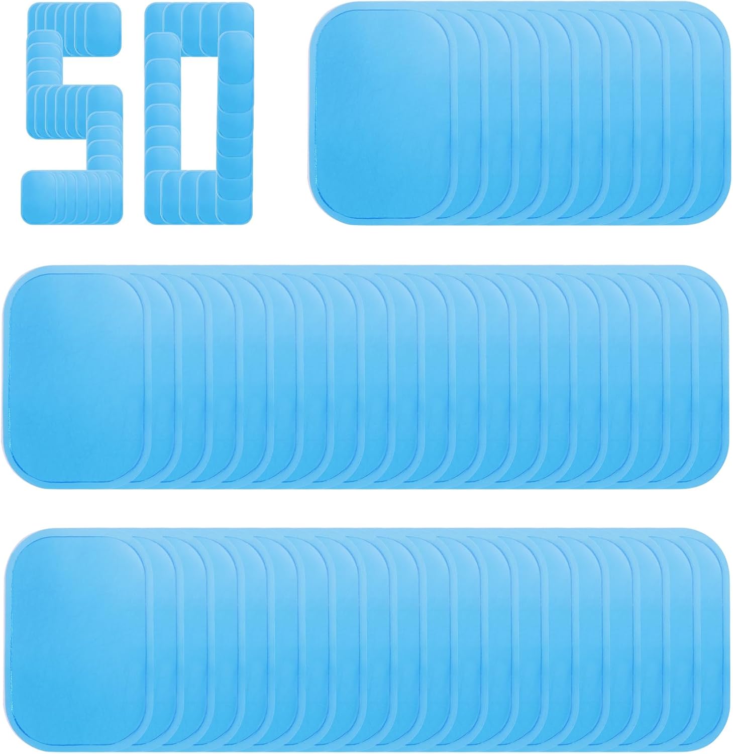 UYGHHK 50 Pcs/25 Pack Gel Pads for Abs Stimulator Ab Trainer