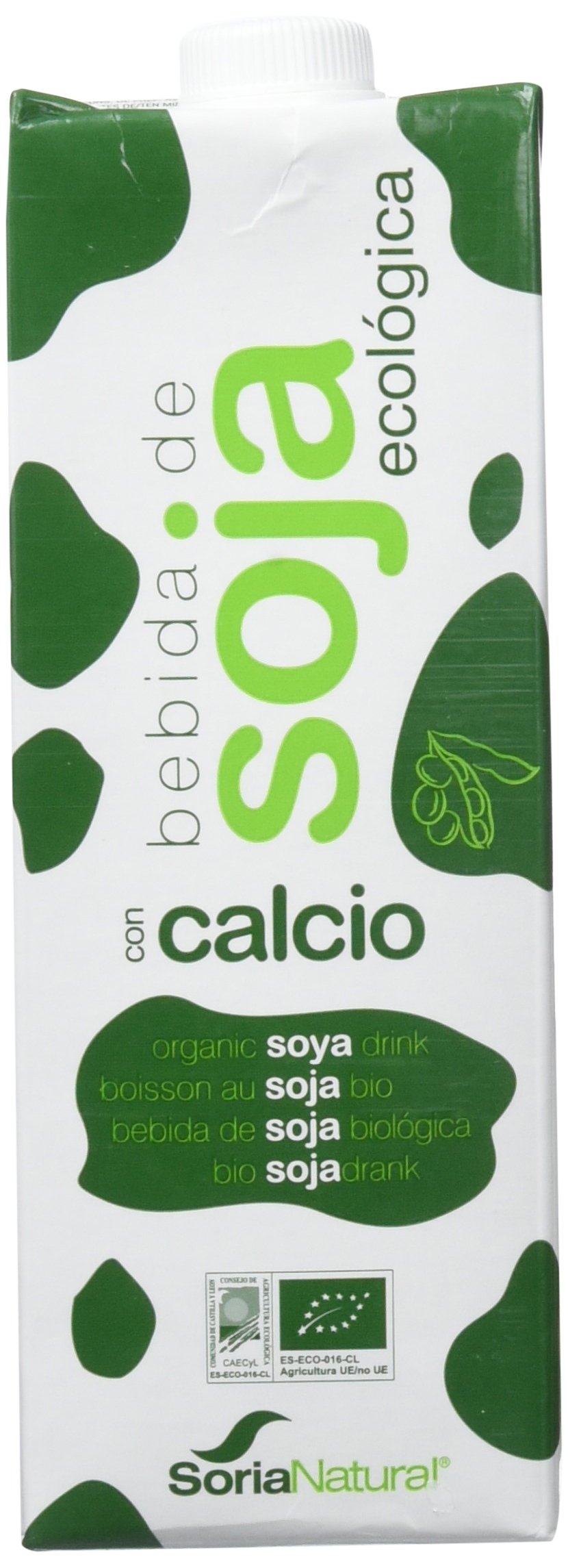 Soria Natural Bebida de Soja Ecológica 3 x 1 Litro