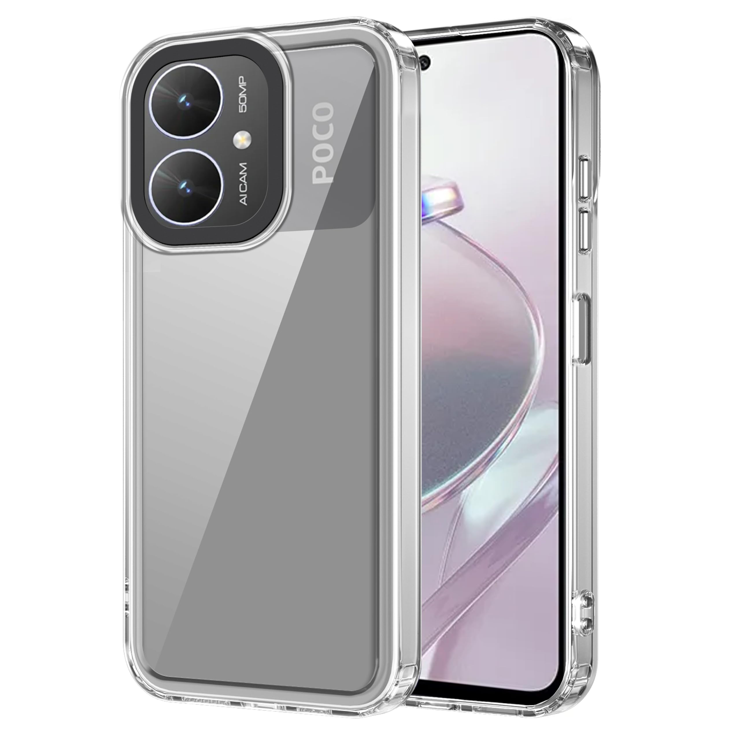 Amazon Basics Back Case Cover for Poco M6 5G (TPU + PC_Clear) (B0CSP7KZ49) Amazon Price History, Amazon Price Tracker