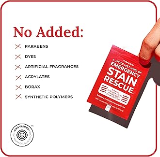 Emergency Stain Rescue Wipes