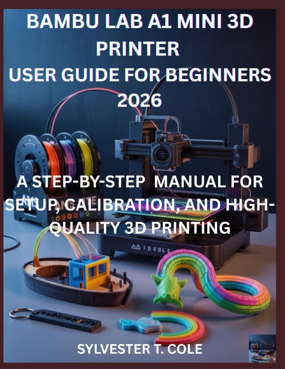BAMBU LAB A1 MINI 3D PRINTER USER GUIDE FOR BEGINNERS: A STEP-BY-STEP MANUAL FOR SETUP, CALIBRATION, AND HIGH-QUALITY 3D PRINTING
