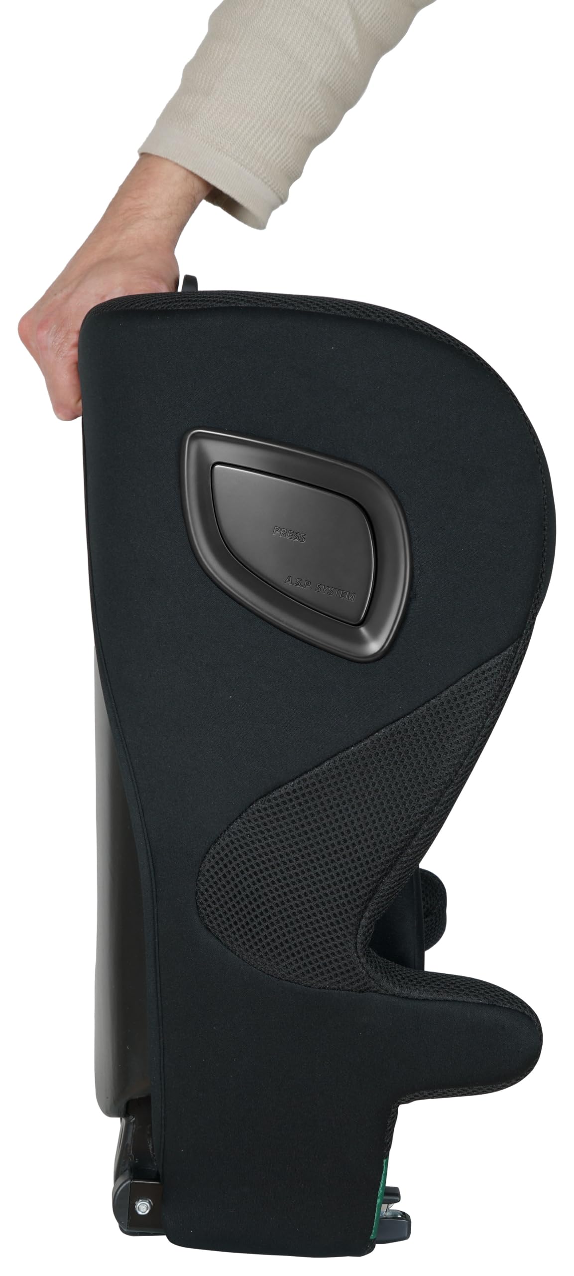 Silla de coche Play Protector i-Size grupo 2/3, con isofix, ECE-R129, Respaldo. Para niños de 3 a 12 años, de 100 a 150cm de altura. Color Negro