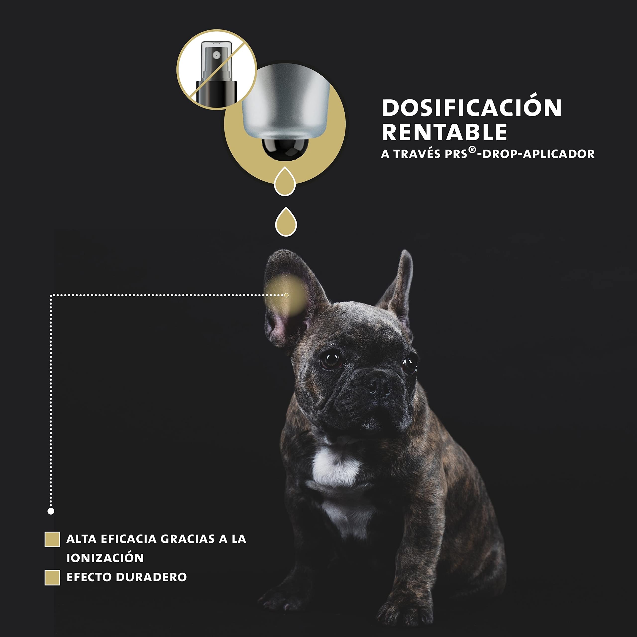 Peticare Limpiador de oídos para Perros y Gatos - Gotas para el Cuidado de los oídos, Limpia a Fondo, para el Mal Olor, disuelve Las Incrustaciones - petAnimal Health 2110