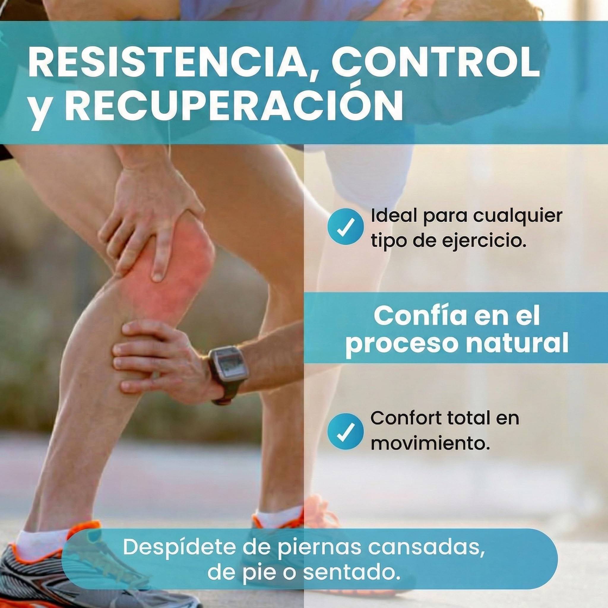 VARICES CERO Dispositivo KP11 | Masaje de Acupresión | Piernas Cansadas | Mala Circulación | Hinchazón Pesadez Molestias | Mejora varices arañas vasculares | Dolor Muscular | Uso Diario y cómodo
