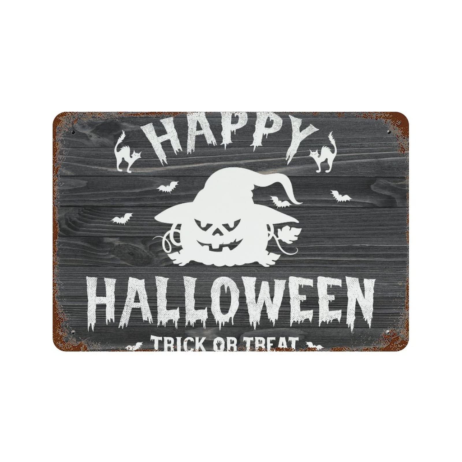 Panneau Halloween citrouilles grand format pour remplacer les décorations fragiles