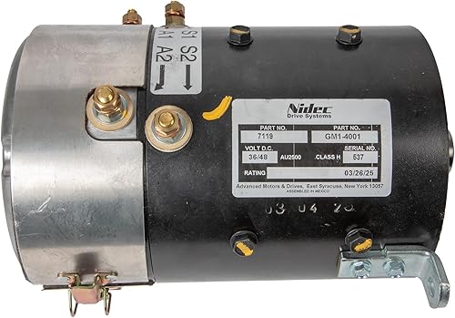 Miniatura 3 de Performance Plus Carts Motor de velocidad de herida serie AMD para carrito de golf Club Car DS | Motor de rendimiento de 36 V-48 V | Compatible con