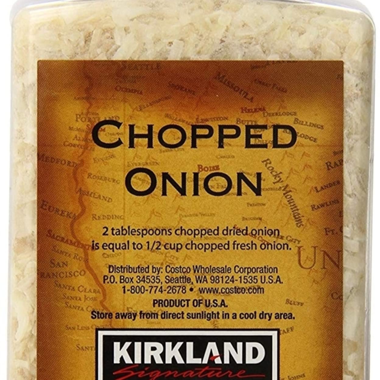 Amazon.com : Kirkland Signature Chopped Onion, 11.7oz : Dried