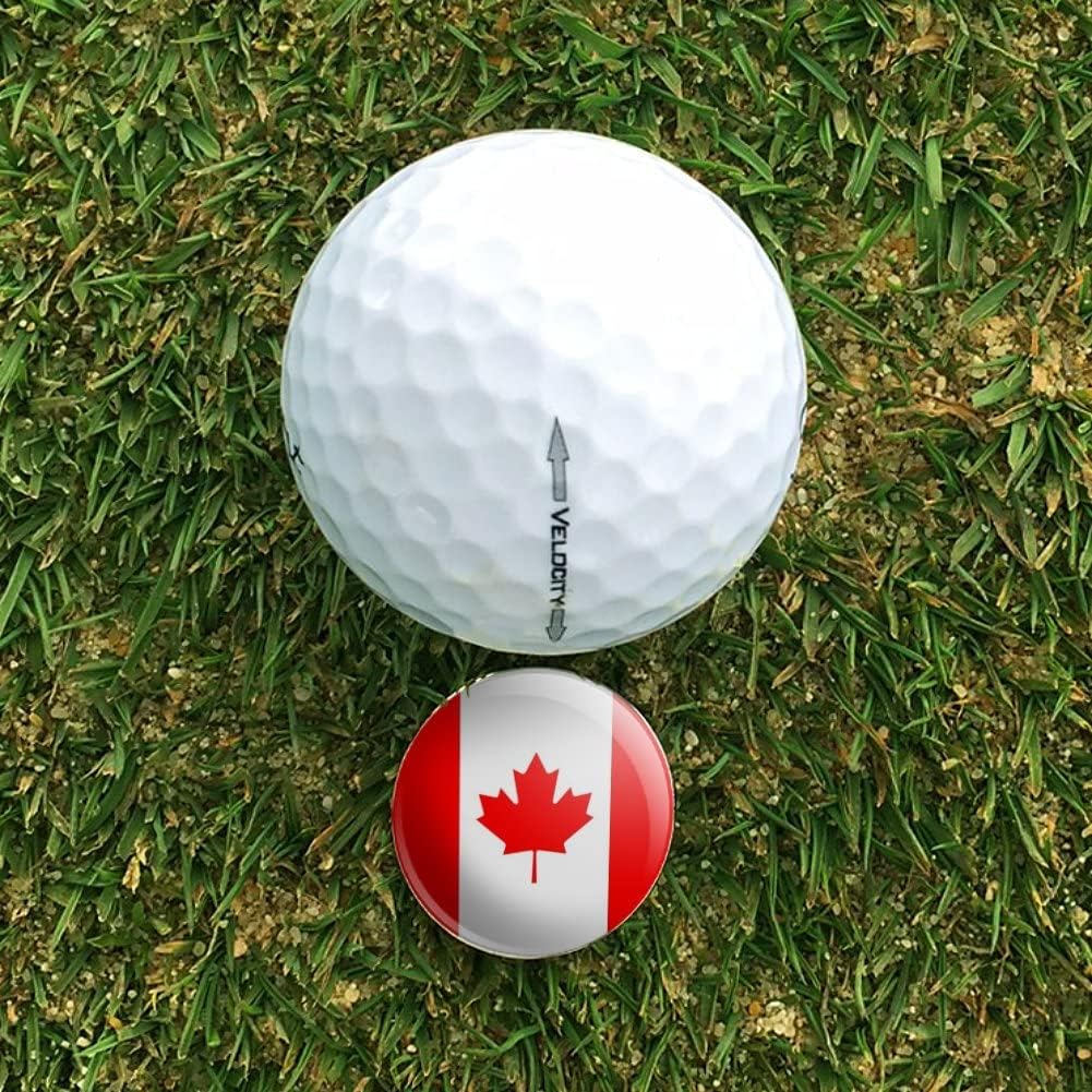 review GRAPHICS & MORE Canada Country Flag Golf Hat Clip with Magnetic Ball Marker