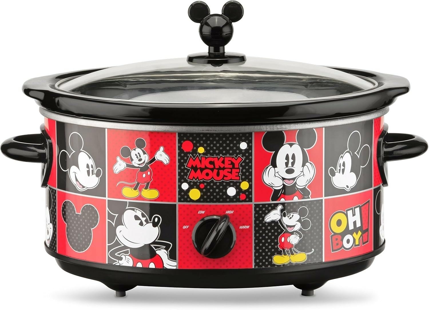 Disney Mickey Mouse Slow Cooker - 5 Quart -2