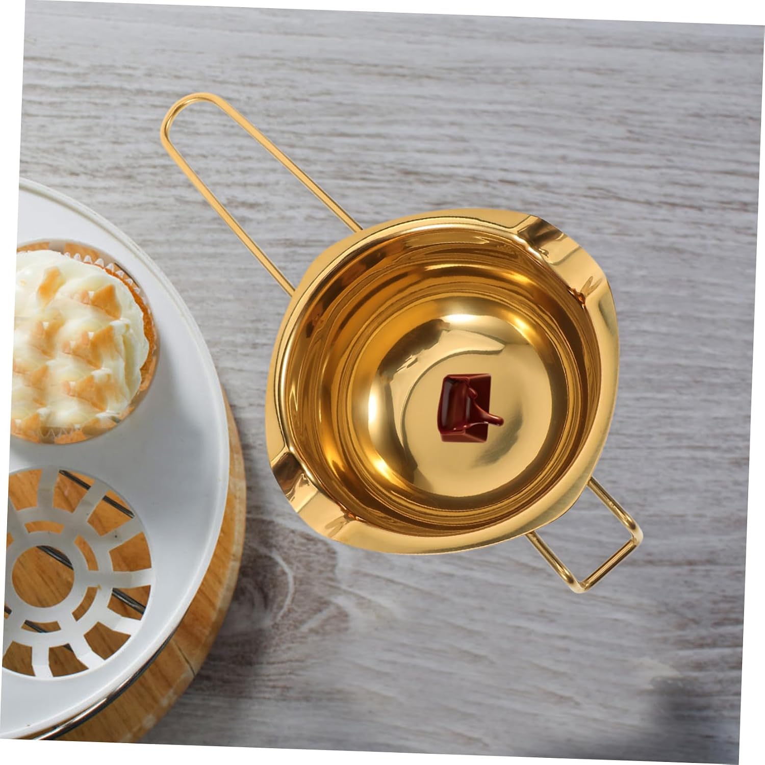 400ml Stainless Steel Butter Warmer Chocolate Melting Bowl