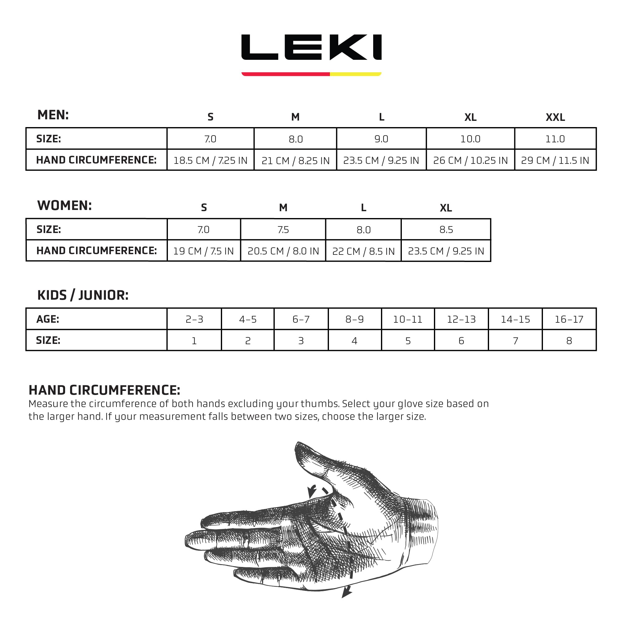 LEKI Pegas Lite 654875301 - Guanti da sci 3D