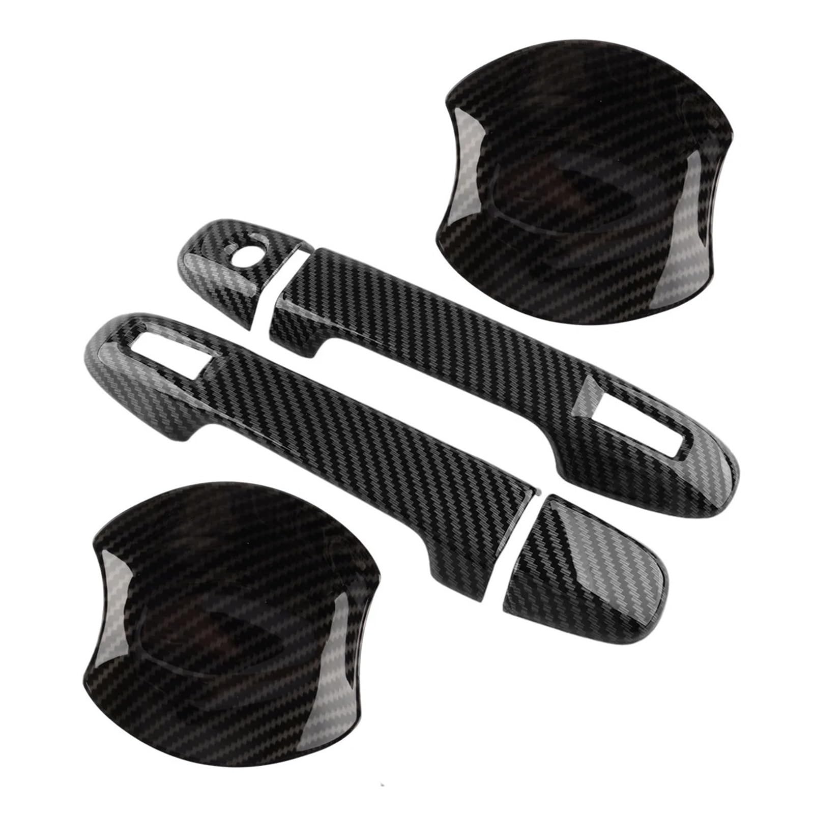 KLKWSFGFZK Outside Car Door Handle for Toyota 86 2012-2021 Style Car Exterior Door Handle Bowl Trims Kit