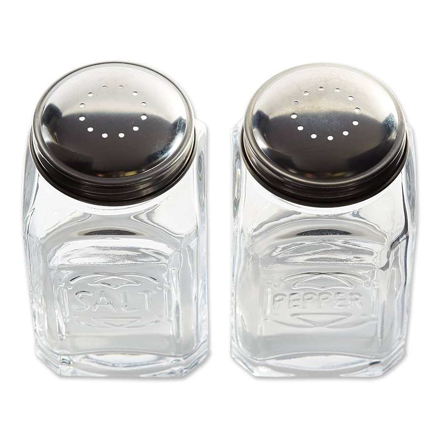 salt＆pepper shakers Amazon.com: RSVP International Jumbo Retro Glass Salt