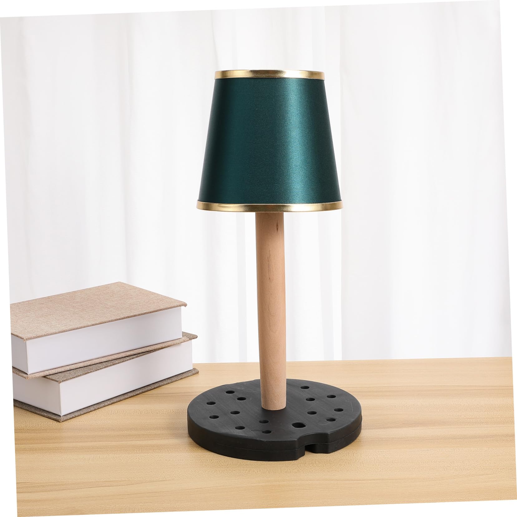 KICHOUSE Gewichteter Runder Lampensockel Aus Kunststoff Für Stehlampe Stabiler Stand Und Langlebige Basis Als Diy-zubehör Für Lampenchassis