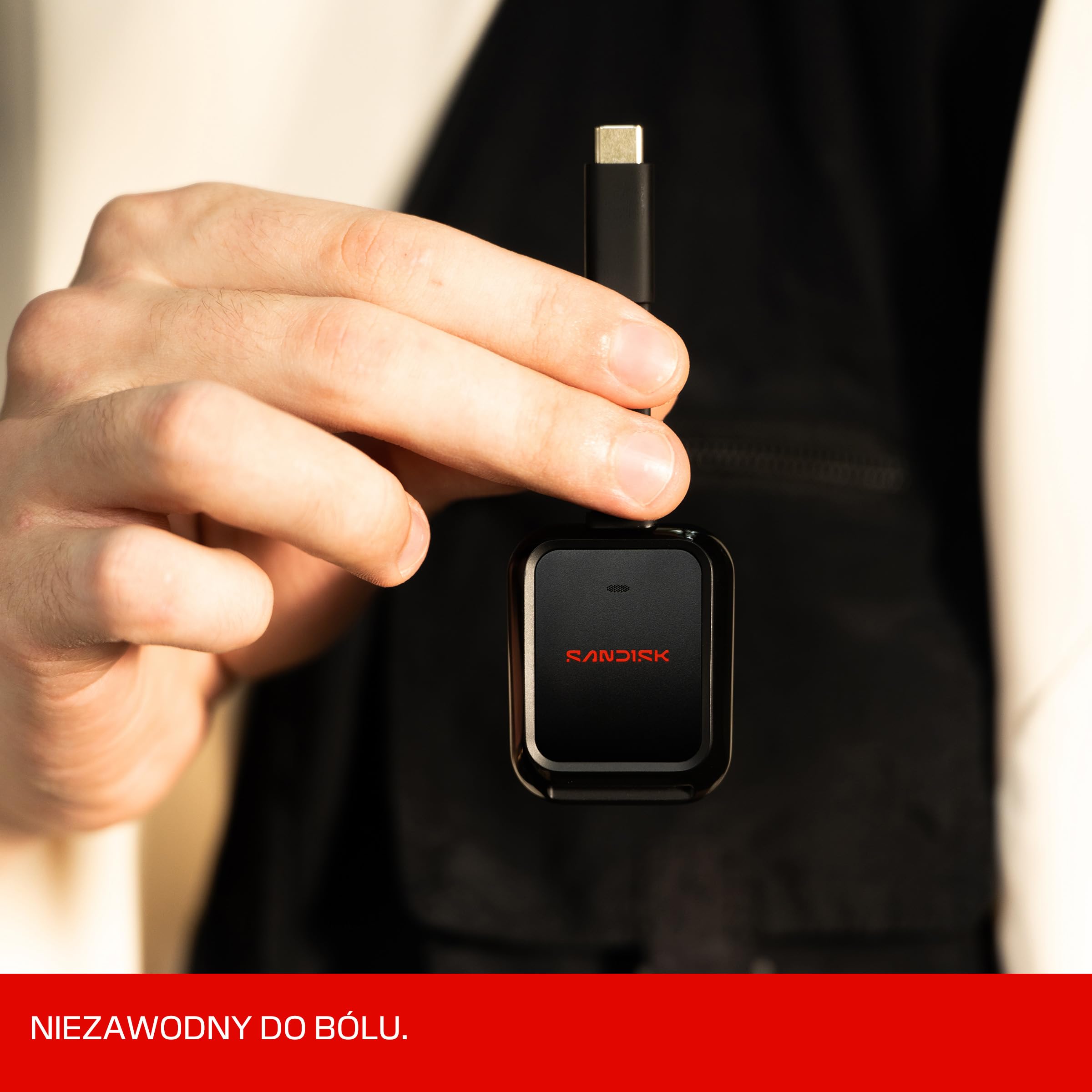 SANDISK QuickFlow Karta SD z czytnikiem USB-C z możliwością zapisu, USB 3.2 Gen 1, kompatybilna z wieloma kartami SD UHS-I i UHS-II