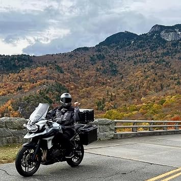 Motorcycle Top Case 65L 55L 45L, Universal Motorcycle Tour Tail Box With Backrest, Aluminum Motorcycle Trunk With Security Lock And Handle For Helmet Luggage, Motorcycle Accessories ( Color : X-Black