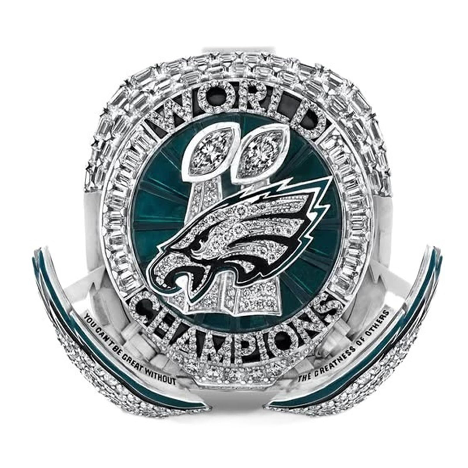 2025 World Championship Football Champions Ring Vatertag Sammlerstücke Fan Geschenk