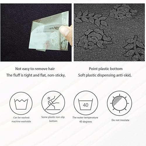 Miniatura 6 de PRIHALF Alfombra de batería, alfombra para dormitorio, sala de estar, almohadillas insonorizadas, accesorios de batería para juego de batería,