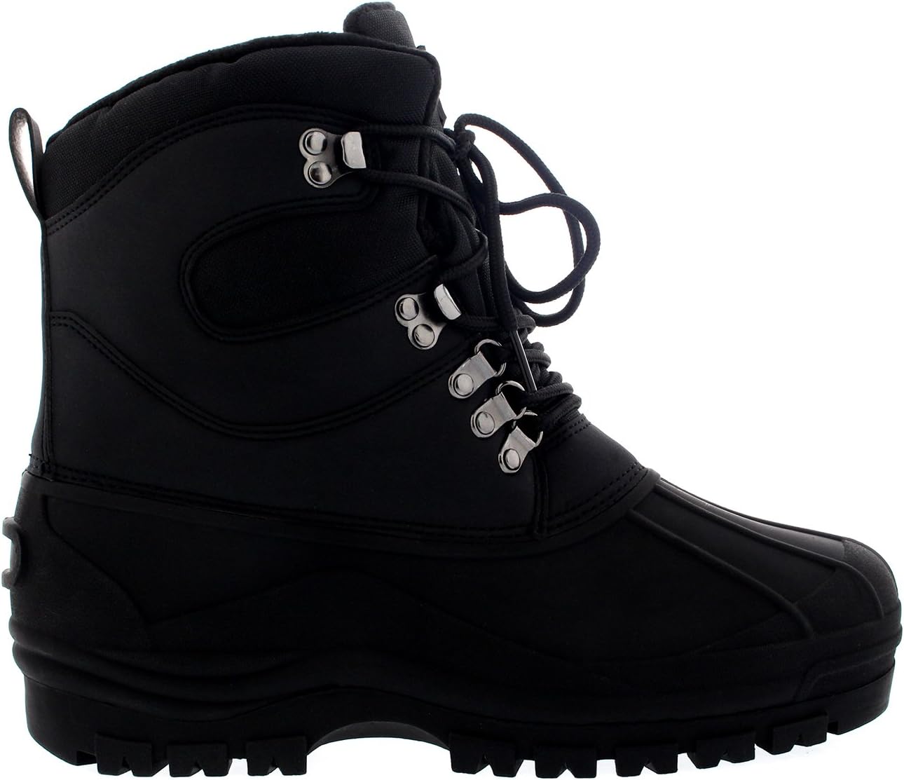 POLAR Mens Snow Waterproof Duck Hiking Bean Hiker Walking Short Ankle Boots - Image 4