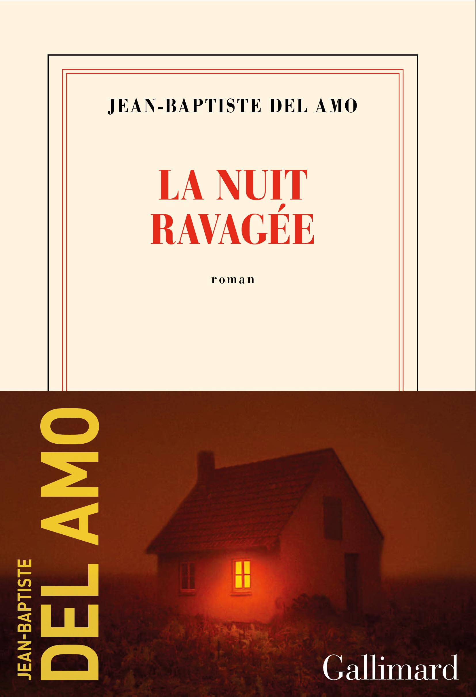 Gallimard Livre La nuit ravagée Roman